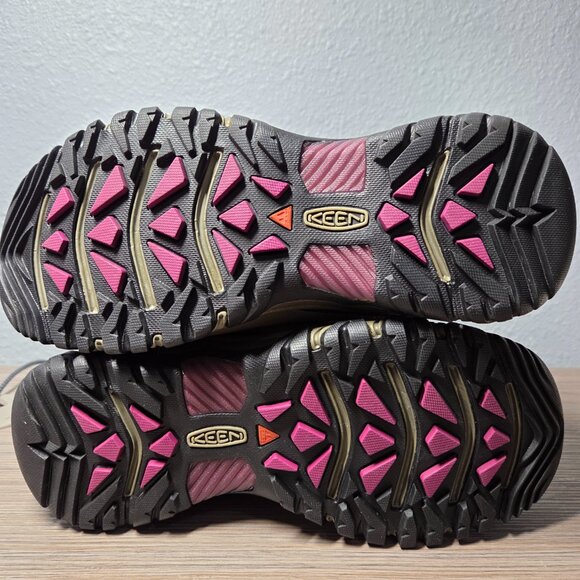 KEEN Targhee III Waterproof Low-top Hiking Shoes – Brown/Pink: Size – 7 Women’s - Picture 6 of 8